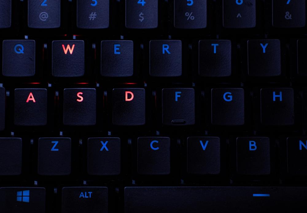 colorful keyboard