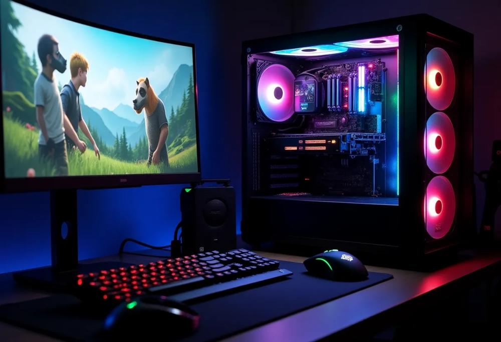 gaming setup