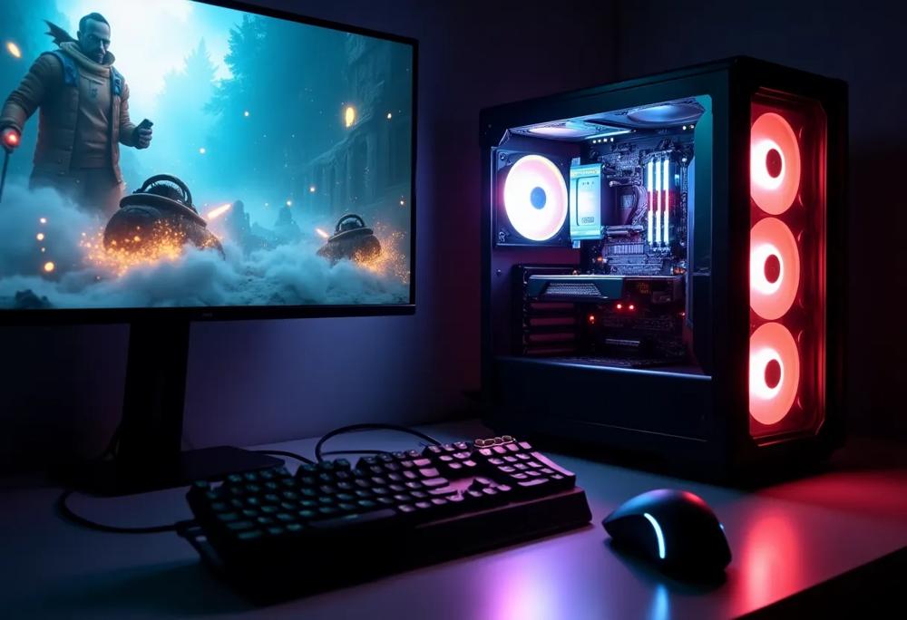 gaming setup