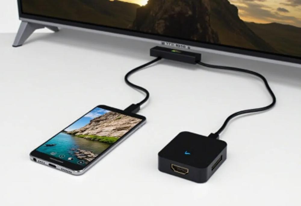 smartphone TV connection